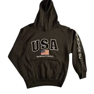 Washington DC Dark Gray Hoodie - Women's Size Small